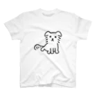 CKWのCKW横座り犬 スタンダードTシャツ