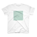 「Birth Day Colors」バースデーカラーの専門店の【文字なし】10月22日の誕生色「ダスティ・アクア」 Regular Fit T-Shirt