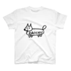 雑種犬とおさんぽびよりのざっちゅ ZACCHU スタンダードTシャツ