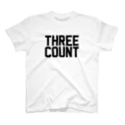 AliviostaのTHREE COUNT 3カウントロゴ スタンダードTシャツ