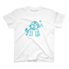 Rabbithumanaspetsの見える「ワンッ」 スタンダードTシャツ