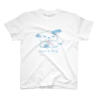 Shiroのかわいい犬　パステルver. スタンダードTシャツ