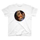 世界美術商店の小椅子の聖母 / Madonna della seggiola Regular Fit T-Shirt