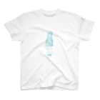 ELEquid ice creamの水色の女の子 スタンダードTシャツ