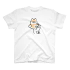 ほんわかしばいぬのほんわかしばいぬ(よじ登り) Regular Fit T-Shirt