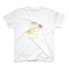 アリス×フレンズのアリス×フレンズ クリス ハート フラワー Regular Fit T-Shirt