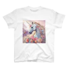 MilkiWay Spiritual Art Shopのミルキーウェイユニコーン スタンダードTシャツ