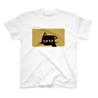 【KOTCH】 Tシャツショップのタレねこ　イエロー スタンダードTシャツ