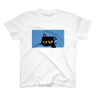 【KOTCH】 Tシャツショップのタレねこ　ブルー スタンダードTシャツ