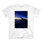 ryuonji87の飛行機からのsunset スタンダードTシャツ