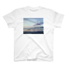 yumik0zai_shopの夕焼け_屏風ヶ浦 スタンダードTシャツ