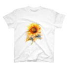 天道虫の向日葵（デザイン・MIDJURNEY） スタンダードTシャツ