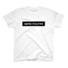 Easy_CRAFTSのSUPER POSITIVEシンプル スタンダードTシャツ