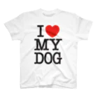 I LOVE SHOPのI LOVE MY DOG スタンダードTシャツ