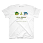 くりむしようかんのオリーブリボン×テワタサナイーヌ＆天渡早苗 スタンダードTシャツ