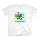 『NG （Niche・Gate）』ニッチゲート-- IN SUZURIの〇絵『額紫陽花h.t.』 スタンダードTシャツ