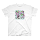 Vegefru　bouquet　　　　　　　＜ベジフルブーケ＞のボストンテリアとデラウェア スタンダードTシャツ