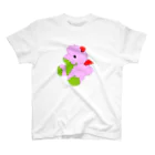 ポンポンアートの工房のPompom art 《桜ドラゴン》 スタンダードTシャツ