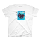 ピノぺろshopのぺろ泳ぎ Regular Fit T-Shirt