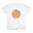 LeafCreateのフルーツカラー曼荼羅 Regular Fit T-Shirt
