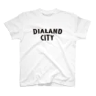 DIALAND LOVERSのDIALAND CITY BLACK Regular Fit T-Shirt