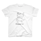 フラメンコキャットのフラメンコキャット(シンプルスカート) スタンダードTシャツ