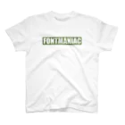 FONTMANIACのFONTMANIAC ベーシック Regular Fit T-Shirt