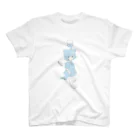 染井のおおかみ(あお) Regular Fit T-Shirt