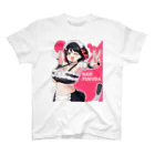 Nao_Fukudaのダブルピース福田ナオ(カラー) スタンダードTシャツ