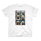 TakashiSのThe Pug Spectrum スタンダードTシャツ