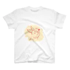 三月うさぎのみせのごはん！ スタンダードTシャツ