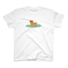 TOMOS-dogのノーフォークテリア Regular Fit T-Shirt