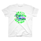 川上牧場のヤマフェスステッカー（緑色） スタンダードTシャツ