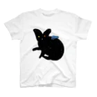 野口清村 / Noguchi Shimuraの撫で猫 スタンダードTシャツ