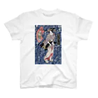 PALA's SHOP　cool、シュール、古風、和風、の和風　浮世絵 「渓斎英泉 」美人画 Regular Fit T-Shirt