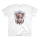 BRAVE PAW PADSのB.P.P  Emiliana  The witch ねこT Regular Fit T-Shirt