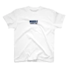 MABLE-TENNIS.comのMARBLE TENNIS.com (Navy logo） スタンダードTシャツ