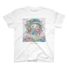 kazuyo online store【suzuri】　　　　　　　　　　　　　　　　　　　　　　　　　　　　　　　　　　　　　　　　　　　　　　　　　　　　　　　　　　　　　　　　のお花が守りマスク スタンダードTシャツ