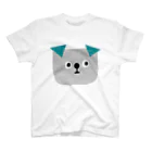 てら ねこグッズのタレミミチャン。 スタンダードTシャツ