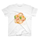 nenneの食べこぼし柄（ナポリタンver） スタンダードTシャツ