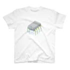 Beautiful-Creatureの電子工作アイテム☆半導体8ピン【バックプリント】 Regular Fit T-Shirt