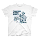 Southern-Rhino-PlantsのSRP Lady 白ベース スタンダードTシャツ