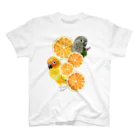 mariechan_koboの064 コガネとウロコと柑橘 Regular Fit T-Shirt