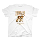 onehappinessのシェルティ　パピー　You're the best　【One:Happiness】 Regular Fit T-Shirt