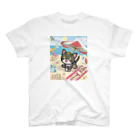 にこねこ【保護猫の保育園】のぴーたん海水浴Tシャツ Regular Fit T-Shirt