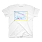 まつこのSummer Breeze Regular Fit T-Shirt