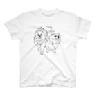 TrueMyLoveのオーダーTシャツ_ハクハルちゃん スタンダードTシャツ