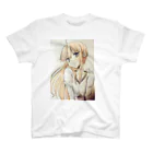 ねじまき太郎のオレンジな女の子 Regular Fit T-Shirt