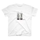 WINDVOICEのニキシー管Tシャツ・ニキシー管【01】白地（NIXIE LIFE） Regular Fit T-Shirt