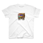 とーる 🇯🇵akabeco/animals/graffitiのテレビジョン スタンダードTシャツ